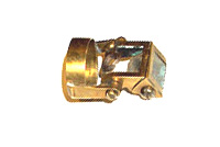 Camera lucida con anello d'ottone per microscopio