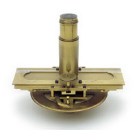 Micrometro Amici a separazione di immagini. Firmato Amici Modena