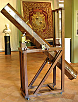 Il piccolo telescopio newtoniano di Amici dopo il restauro